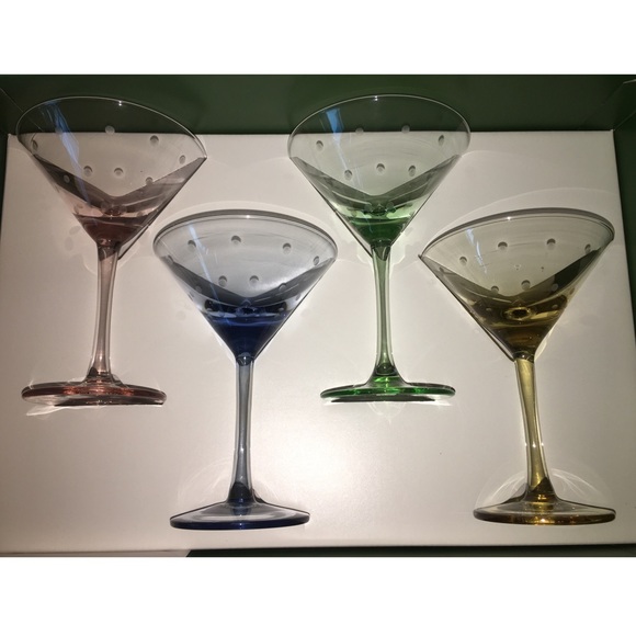 Kate Spade Mini Martini Glasses - Picture 2 of 4